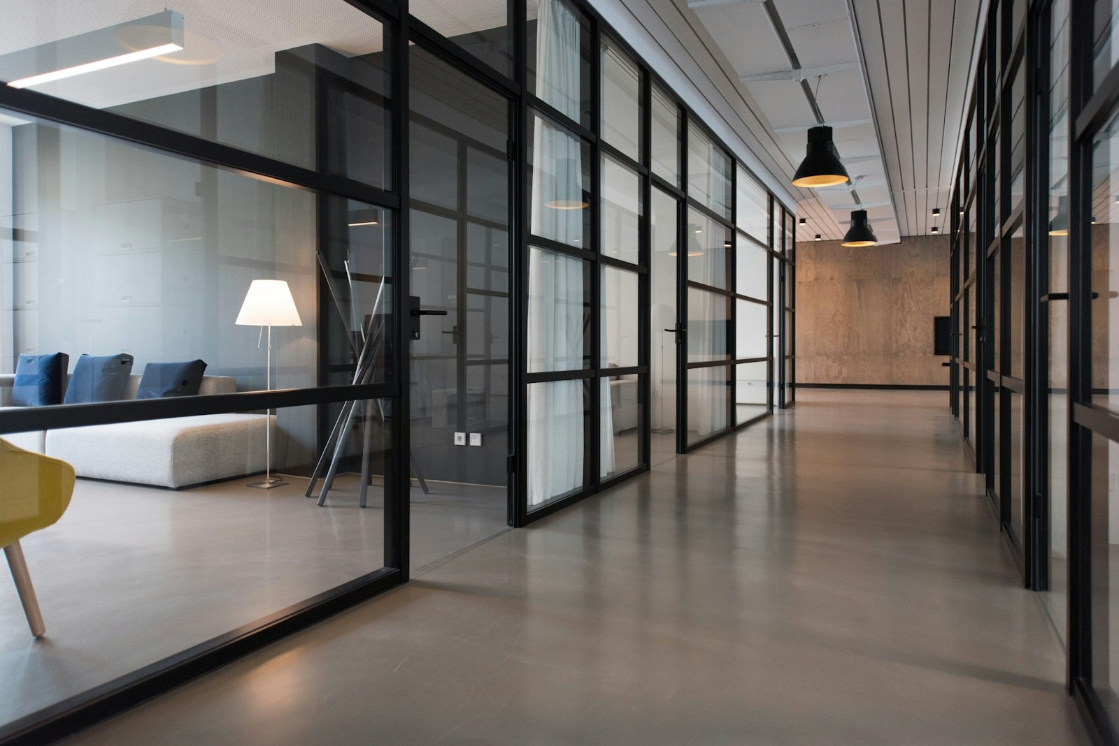 Commercial office building exterior in Houston Texas